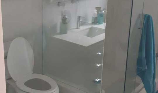 Bathroom remodel toilet